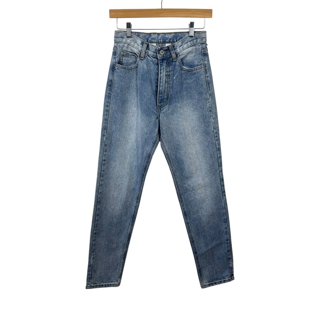 J. Galt Shanghai Jeans Women S Blue Light Medium Wash High Waist‎ 100% Cotton